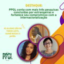 PPGL conta com mais três pesquisas concluídas por estrangeiras e fortalece seu compromisso com a internacionalização