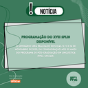 Programação do XVIII SPLin disponível