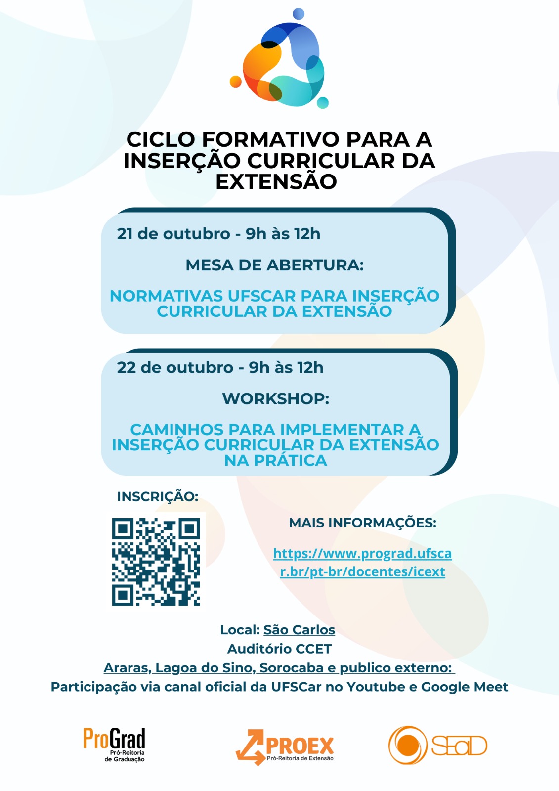 Ciclo Formativo para Inserção Curricular da Extensão - 21 e 22 de outubro de 2025..jpeg