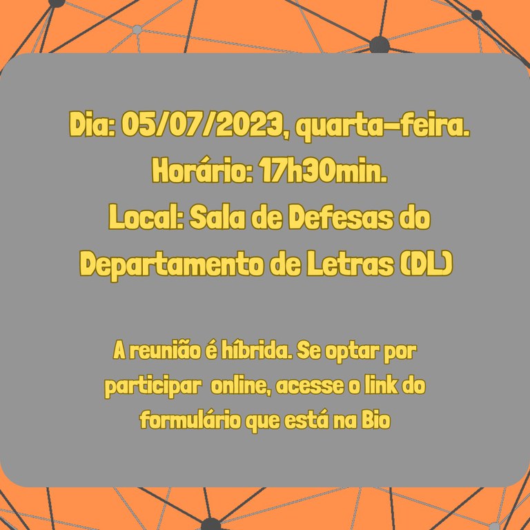 Reunião de Grupo - GESER - data e horário
