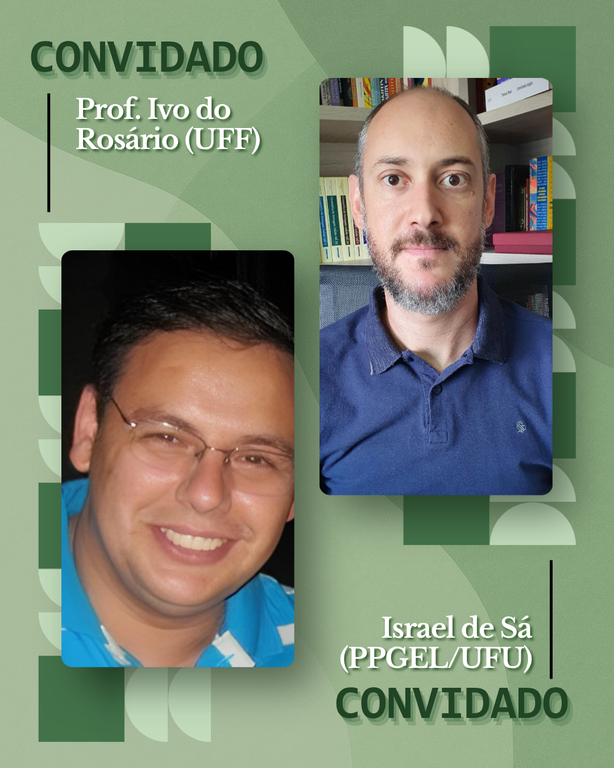 Professores Convidados do II AAPE (Israel de Sá e Ivo do Rosário) Carta de divulgação dos Professores Convidados do II AAPE - Seminário de Autoavaliação e Planejamento Estratégico (Israel de Sá e Ivo do Rosário)