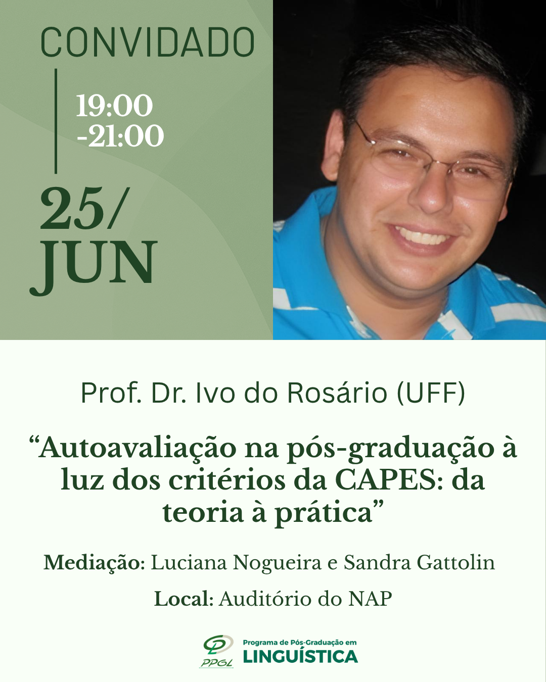 Prof. Dr. Ivo do Rosário (UFF) - Conferência de Abertura II AAPE - PPGL