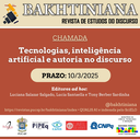 Chamada para Publicação - Bakhtiniana