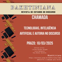 Chamada para Publicação - Bakhtiniana