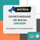 Oportunidade de Bolsa - Univesp