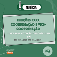 Eleições para Coordenação e Vice-Coordenação