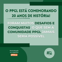 Nova Identidade Visual comemorativa do PPGL