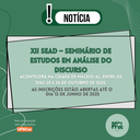 XII SEAD – Seminário de Estudos em Análise do Discurso