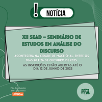 XII SEAD – Seminário de Estudos em Análise do Discurso