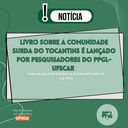 Publicação de obra por docente e estudante egresso do PPGL