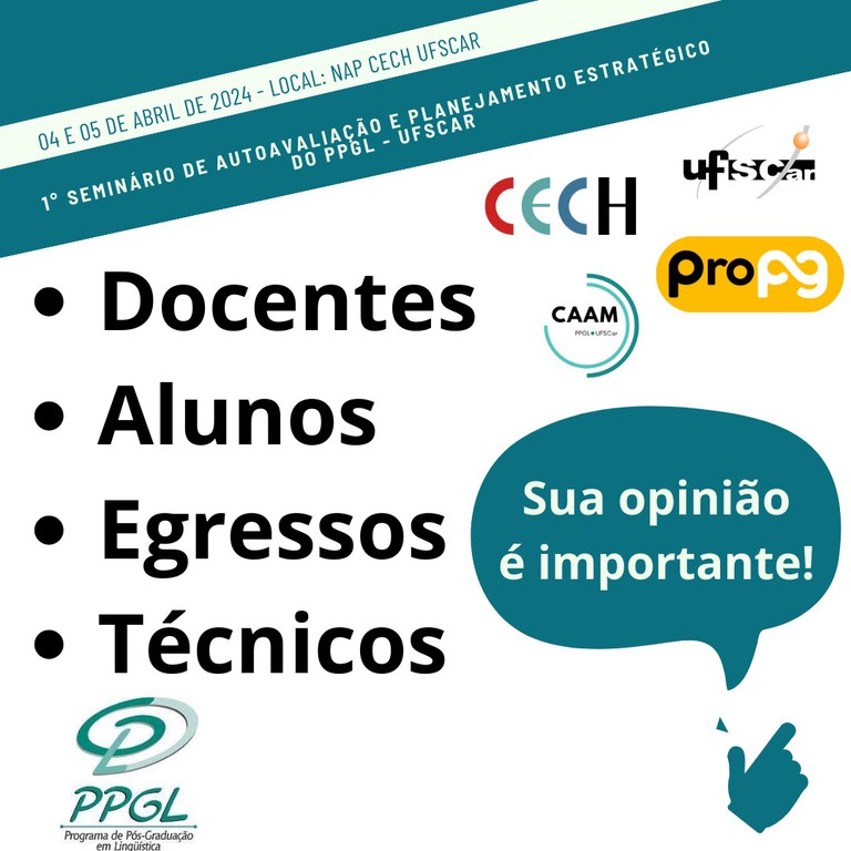 Seminarios de autoavaliação 2024 - 2