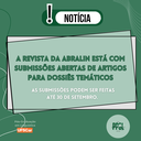 Submissão de artigos para dossiês temáticos: Revista da Abralin Submissão de artigos para dossiês temáticos: Revista da Abralin