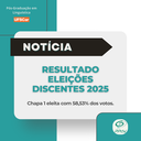 Eleições Discentes 2025 - Resultado