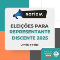 Eleições para Representante Discente 2025