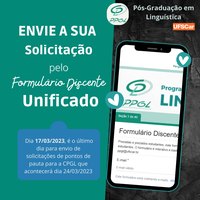 Envio de solicitações de pontos de pauta vai até dia 17/03/2023