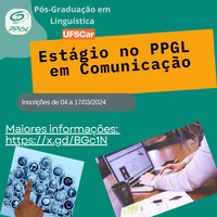 Estágio curricular em visibilidade acadêmica e comunicação institucional