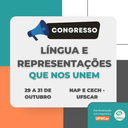 I Congresso “Línguas e Representações que nos unem”