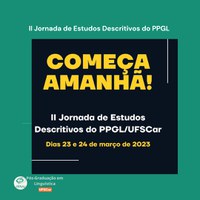 II Jornada de Estudos Descritivos do PPGL - UFSCar