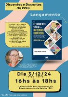 Lançamento do Livro : O letramento visual em Materiais Didáticos Bilíngues para Surdos