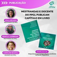 Mestrandas e docente do PPGL publicam capítulo em livro