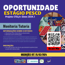 Oportunidade de estágio PESCD como tutor do projeto de ensino e pesquisa CTSL/E-zines Oportunidade de estágio PESCD como tutor do projeto de ensino e pesquisa CTSL/E-zines