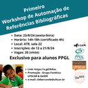 PPGL oferta Workshop de Automação de Referências Bibliográficas