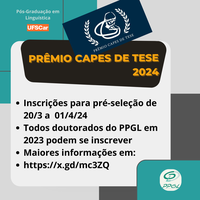 Prêmio Capes de Tese 2024